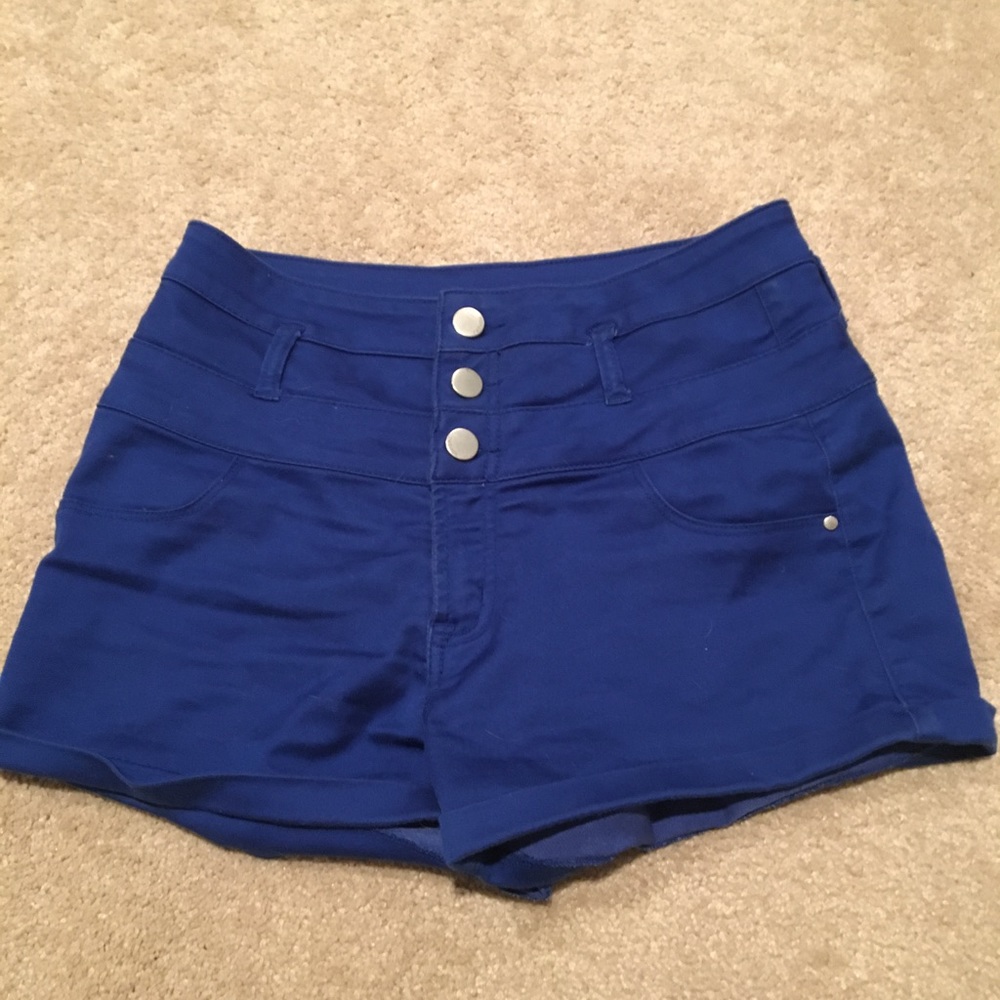 High waisted shorts